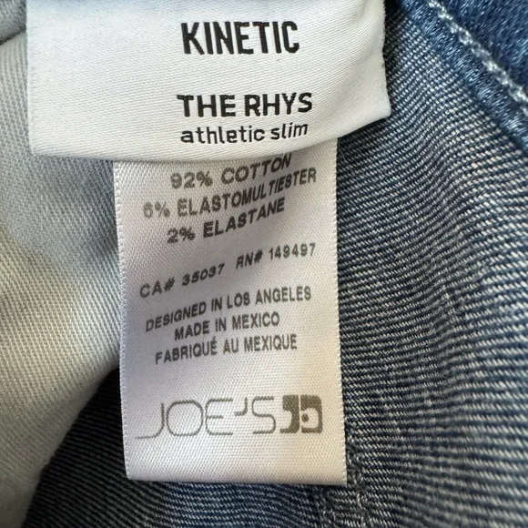 Joe’s Jeans Kinetic The Rhys Athletic Slim Men’s Jeans – Davis Wash - Picture 10 of 12